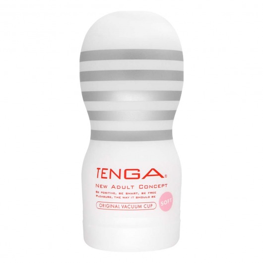 Мастурбатор TENGA Original Vacuum Cup Soft - Tenga - в Самаре купить с доставкой