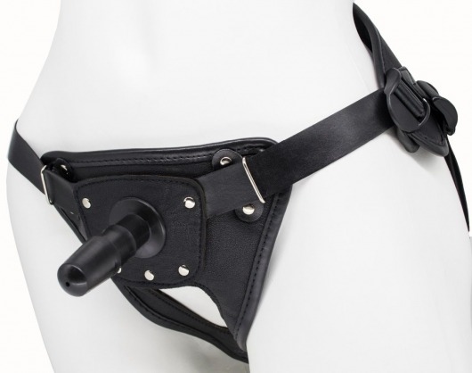 Черный пояс для насадок BEST CLASS STRAP - LOVETOY (А-Полимер) - купить с доставкой в Самаре