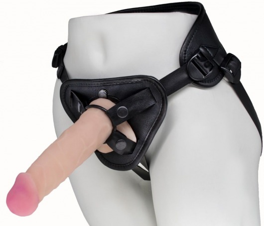 Пояс харнесс BEST UNI strap с 2 сменными насадками - 18,5 и 16 см. - LOVETOY (А-Полимер) - купить с доставкой в Самаре