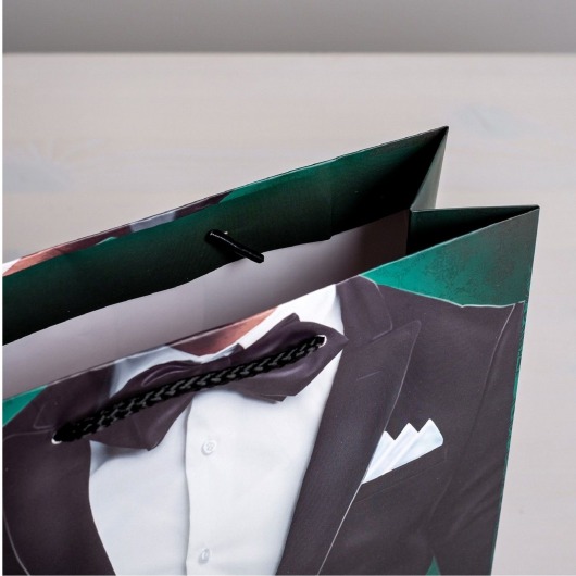 Бумажный пакет «Лучшему!» - 23 х 27 см. - Сима-Ленд - купить с доставкой в Самаре