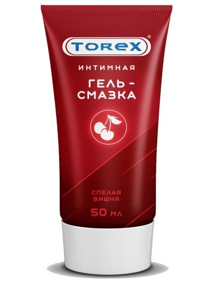 Смазка на водной основе TOREX  Спелая вишня  - 50 мл. - Torex - купить с доставкой в Самаре