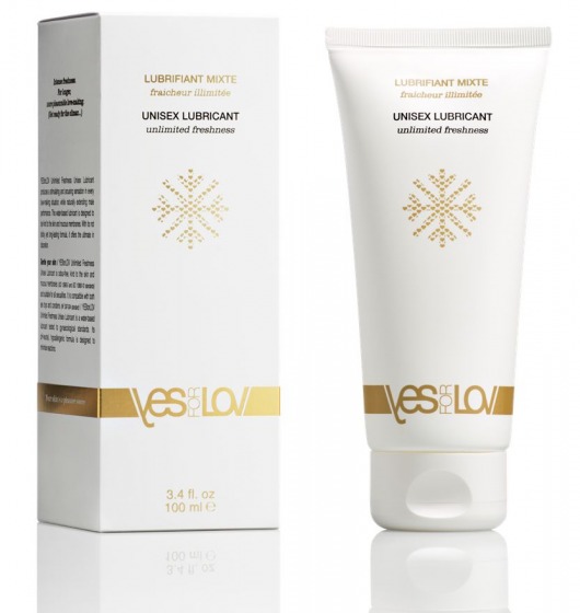 Лубрикант на водной основе с охлаждающим эффектом Unlimited Freshness Unisex Lubricant - 100 мл. - YESforLOV - купить с доставкой в Самаре