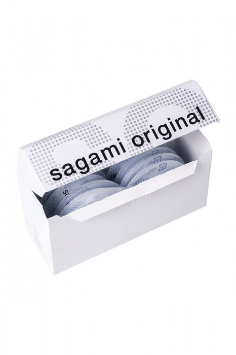 Презервативы Sagami Original 0.02 L-size увеличенного размера - 10 шт. - Sagami - купить с доставкой в Самаре