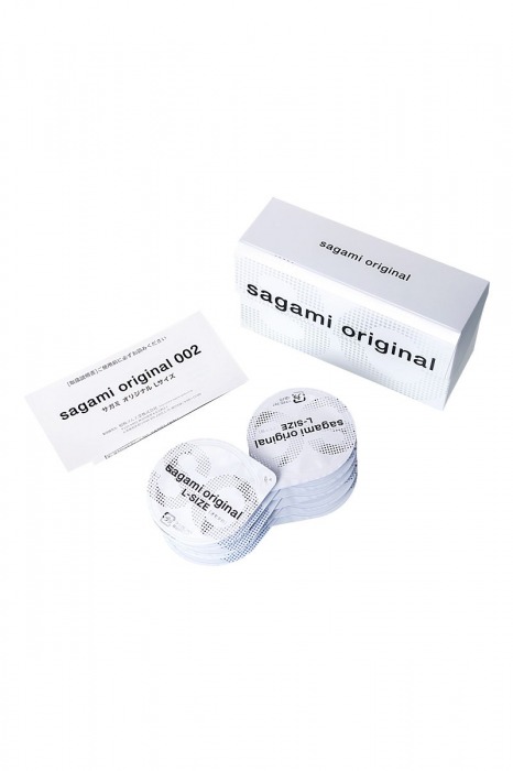 Презервативы Sagami Original 0.02 L-size увеличенного размера - 10 шт. - Sagami - купить с доставкой в Самаре