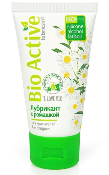 Гель-лубрикант на водной основе Bio Active - 50 гр. - Биоритм - купить с доставкой в Самаре
