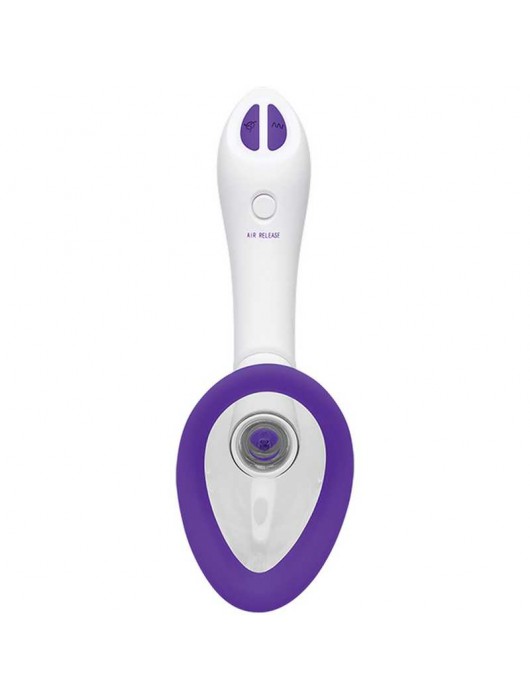 Автоматическая женская вибропомпа Bloom со сменными насадками - Doc Johnson