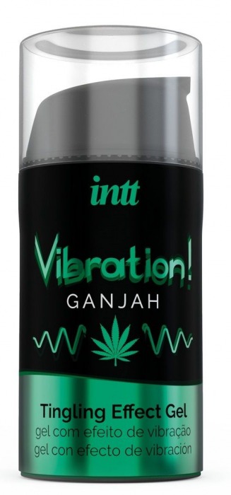Жидкий интимный гель с эффектом вибрации Vibration! Ganjah - 15 мл. - INTT - купить с доставкой в Самаре