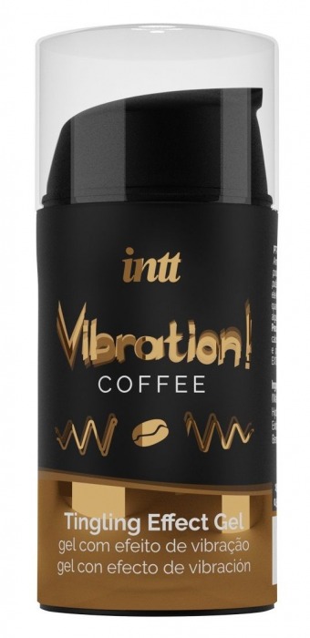 Жидкий интимный гель с эффектом вибрации Vibration! Coffee - 15 мл. - INTT - купить с доставкой в Самаре
