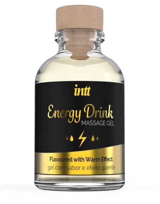Массажный гель с согревающим эффектом Energy Drink - 30 мл. - INTT - купить с доставкой в Самаре
