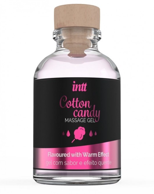 Массажный гель с согревающим эффектом Cotton Candy - 30 мл. - INTT - купить с доставкой в Самаре
