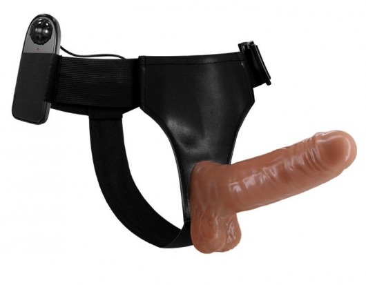 Страпон на трусиках с вибрацией Ultra Passionate Harness - 16 см. - Baile - купить с доставкой в Самаре