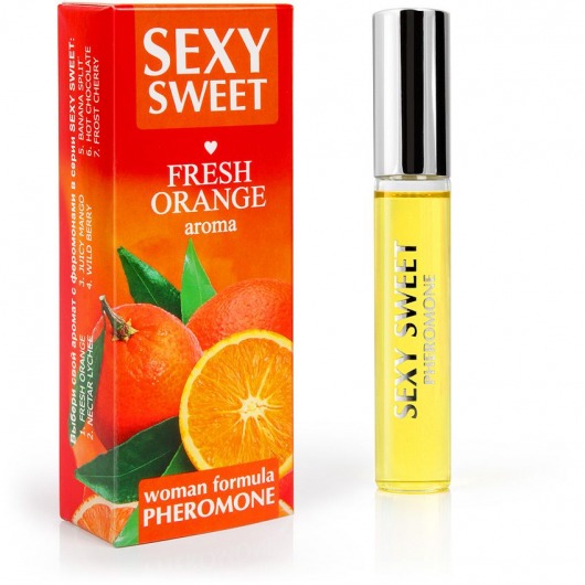 Парфюм для тела с феромонами Sexy Sweet с ароматом апельсина - 10 мл. -  - Магазин феромонов в Самаре