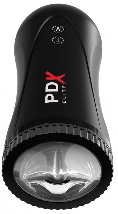 Черный автоматический мастурбатор-ротик Moto Stroker - Pipedream - в Самаре купить с доставкой