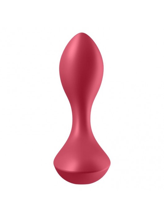 Красный вибромассажёр простаты Satisfyer Backdoor Lover - 14 см. - Satisfyer - в Самаре купить с доставкой
