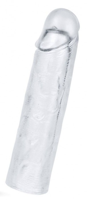 Прозрачная насадка-удлинитель Flawless Clear Penis Sleeve Add 1 - 15,5 см. - Lovetoy - в Самаре купить с доставкой