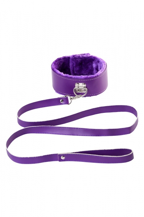 Фиолетовый набор БДСМ «Накажи меня нежно» с карточками - Штучки-дрючки - купить с доставкой в Самаре