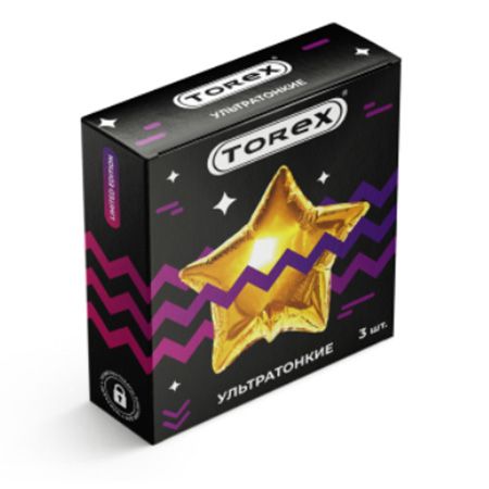 Презервативы Torex Party  Ультратонкие  - 3 шт. - Torex - купить с доставкой в Самаре