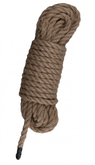 Пеньковая веревка для связывания Hemp Rope - 5 м. - Easy toys - купить с доставкой в Самаре
