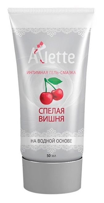 Интимная гель-смазка на водной основе Arlette  Спелая вишня  - 50 мл. - Arlette - купить с доставкой в Самаре