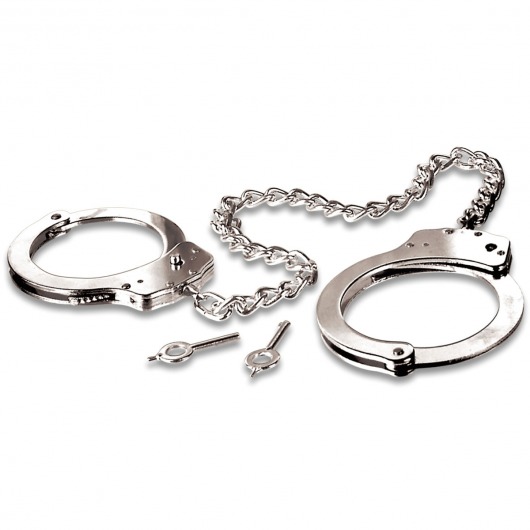 Металлические наручники Metal Leg Cuffs - Pipedream - купить с доставкой в Самаре