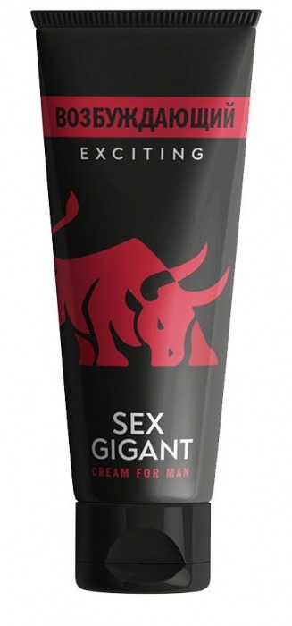Возбуждающий крем для мужчин Sex Gigant - 80 мл. - Миагра - купить с доставкой в Самаре