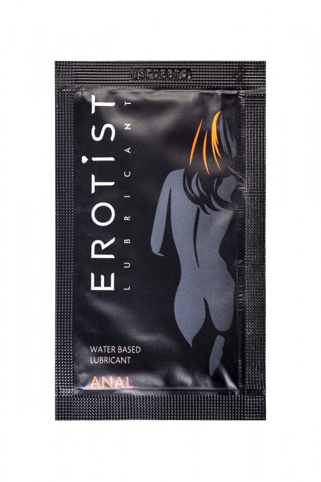 Пробник лубриканта на водной основе Erotist Anal - 4 мл. - Erotist Lubricants - купить с доставкой в Самаре