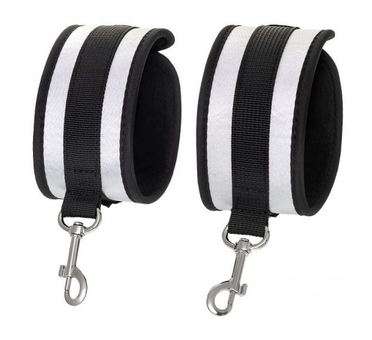 Серебристо-черные оковы Anonymo - ToyFa - купить с доставкой в Самаре