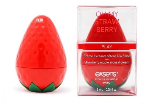 Крем для стимуляции сосков Oh My Strawberry - 8 мл. - Exsens - купить с доставкой в Самаре