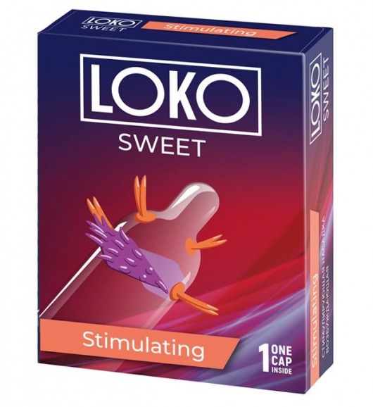 Стимулирующая насадка на пенис LOKO SWEET с возбуждающим эффектом - Sitabella - в Самаре купить с доставкой