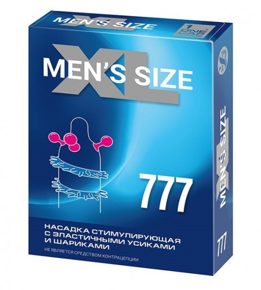 Стимулирующая насадка на пенис MEN SIZE 777 - Sitabella - в Самаре купить с доставкой