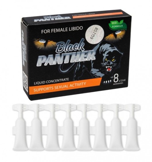 Пищевой концентрат для женщин BLACK PANTER - 8 монодоз (по 1,5 мл.) - Sitabella - купить с доставкой в Самаре