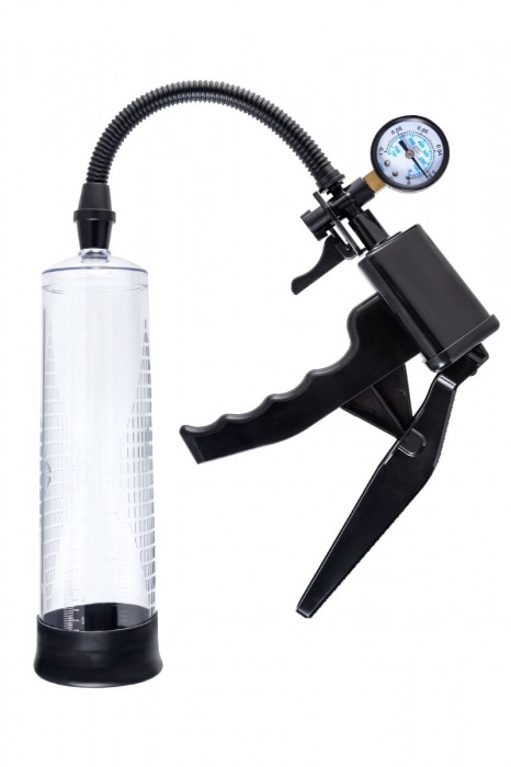 Прозрачная механическая помпа для пениса Viggo - Sexus - в Самаре купить с доставкой