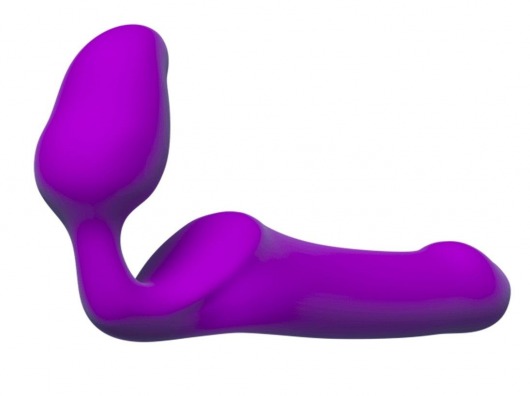 Лиловый безремневой страпон Queens M - Adrien Lastic - купить с доставкой в Самаре