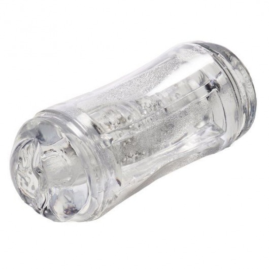 Прозрачный двусторонний мастурбатор Sophia - вагина и анус - Dream Toys - в Самаре купить с доставкой