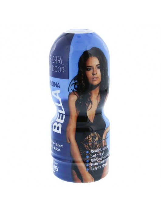 Телесный мастурбатор-вагина в тубе Bella - Dream Toys - в Самаре купить с доставкой