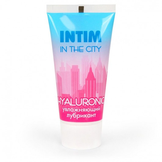 Увлажняющий лубрикант на водной основе Intim in the city Hyaluronic - 60 гр. - Биоритм - купить с доставкой в Самаре
