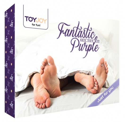 Эротический набор FANTASTIC PURPLE SEX TOY KIT - Toy Joy - купить с доставкой в Самаре