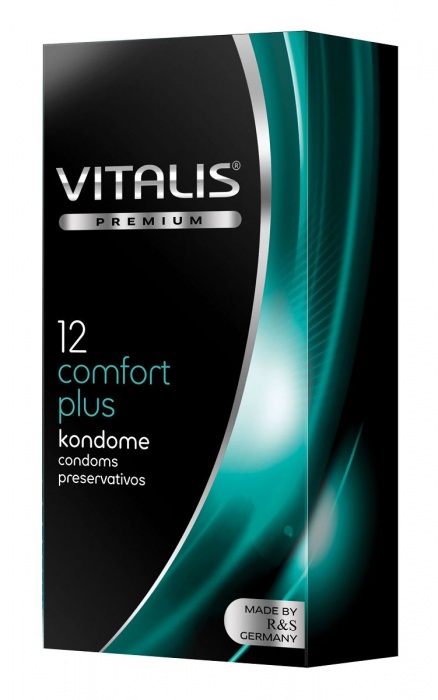 Контурные презервативы VITALIS PREMIUM comfort plus - 12 шт. - Vitalis - купить с доставкой в Самаре