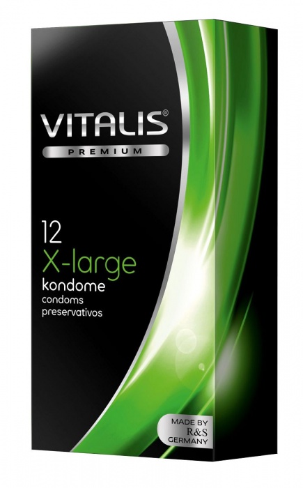 Презервативы увеличенного размера VITALIS PREMIUM x-large - 12 шт. - Vitalis - купить с доставкой в Самаре