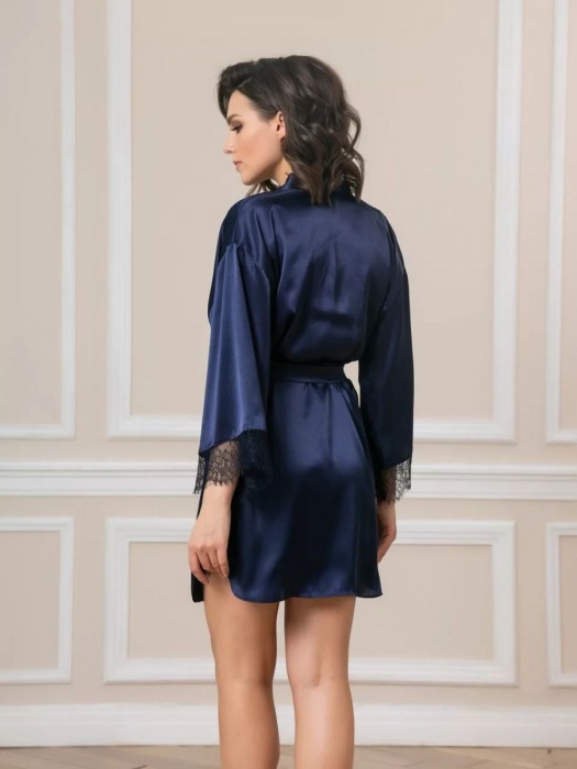 Короткий пеньюар с кружевной отделкой - Felisse купить с доставкой