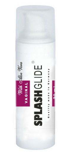 Ухаживающий лубрикант на водной основе Splashglide Vaginal With Aloe Vera - 30 мл. - Splashglide - купить с доставкой в Самаре