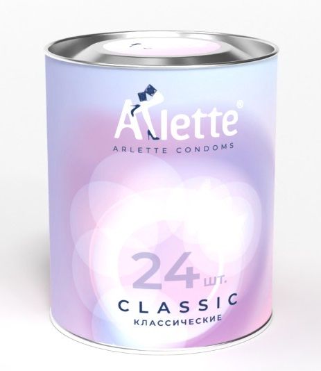 Классические презервативы Arlette Classic - 24 шт. - Arlette - купить с доставкой в Самаре