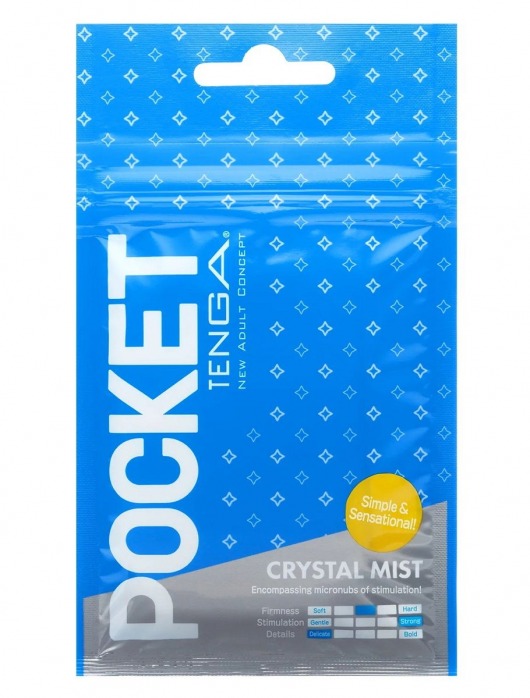 Карманный мастурбатор Crystal Mist - Tenga - в Самаре купить с доставкой