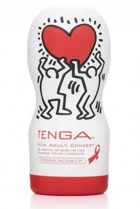 Мастурбатор Keith Haring Cup Deep Throat - Tenga - в Самаре купить с доставкой
