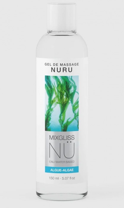 Массажный гель на водной основе Mixgliss NU Algae - 150 мл. - Mixgliss - купить с доставкой в Самаре