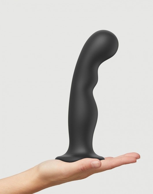Черная насадка Strap-On-Me Dildo Plug P G size XXL - Strap-on-me - купить с доставкой в Самаре