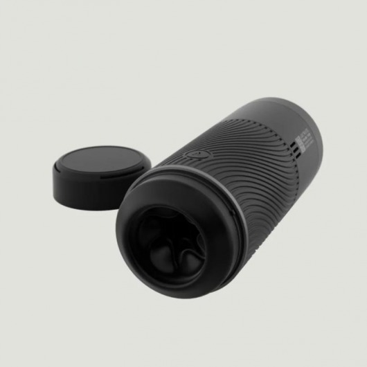 Черный мастурбатор с контролем всасывания Arcwave Pow Stroker - Arcwave - в Самаре купить с доставкой