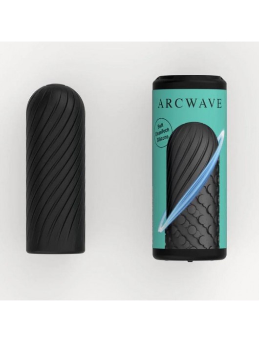 Черный двусторонний мастурбатор Arcwave Ghost Pocket Stroker - Arcwave - в Самаре купить с доставкой