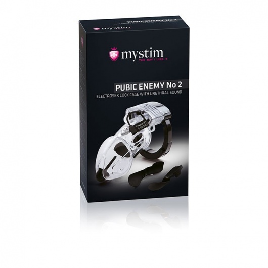 Пояс верности Pubic Enemy №2 с электростимуляцией уретры - MyStim - купить с доставкой в Самаре