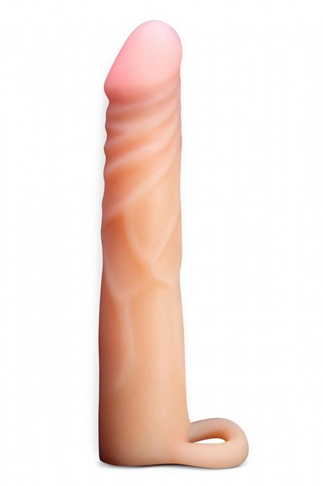 Телесная насадка на пенис Cock Xtender - 17,7 см. - Blush Novelties - в Самаре купить с доставкой